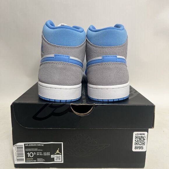 Nike Air Jordan 1 Mid SE Retro “University Blue/UNC” 2024 - Picture 4 of 6